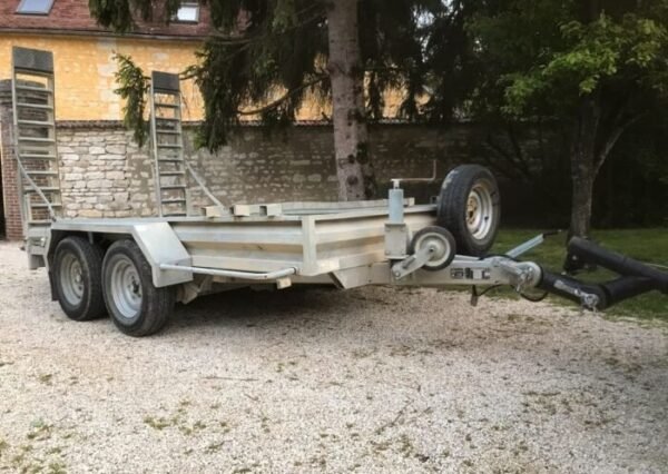 Remorque porte engins Hubiere / 3.5 T – Image 3