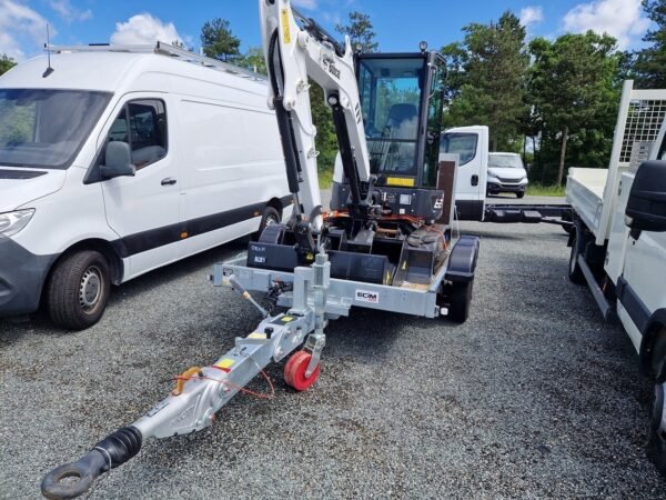 NEUF BOBCAT E27Z + REMORQUE + 3 GODETS + MARTEAU BRH – Image 4
