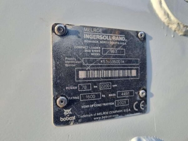 BOBCAT 963 – Image 3