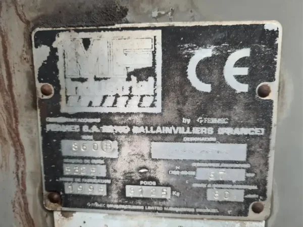 Massey Ferguson 860 backhoe – Image 3
